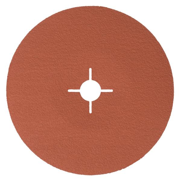 3M™ Cubitron™ II Fiberscheibe 987C, 180 mm x 22 mm, 80+, geschlitzt