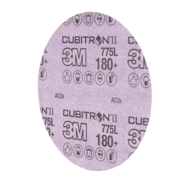3M™ Cubitron™ II Hookit™ Filmscheibe 775L, 125 mm, 180+, ungelocht