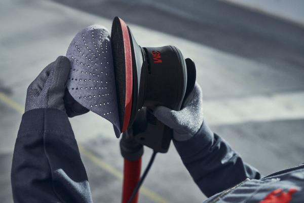 3M™ Cubitron™ II Hookit™ Filmscheibe 775L, 150 mm, 320+, 17-fach gelocht