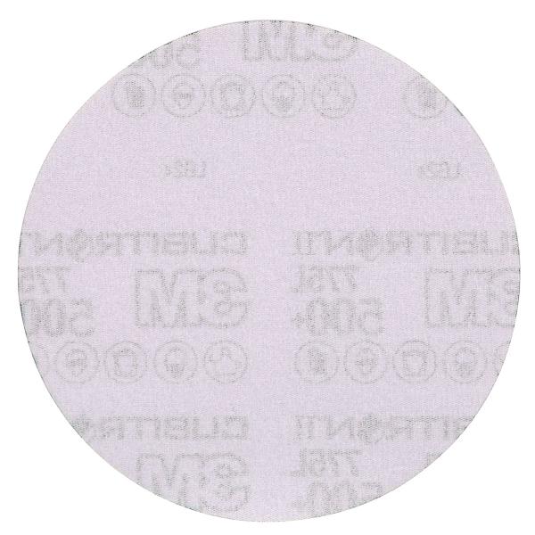 3M™ Cubitron™ II Hookit™ Filmscheibe 775L, 500+ 3MIL, 152.4 mm x NH, Die 600Z, 50/Carton, 250 ea/Case