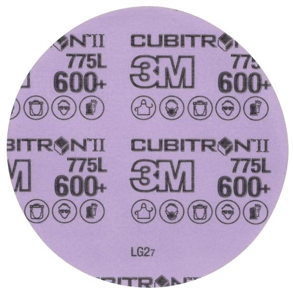 3M™ Cubitron™ II Hookit™ Filmscheibe 775L, 600+ 3MIL, 150 mm, Die 600Z