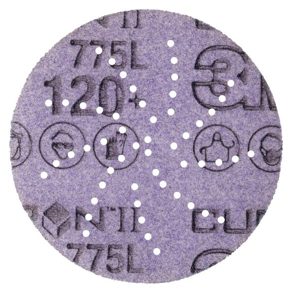 3M Xtract™ Cubitron™ II Filmscheibe 775L, 125 mm, 120+, multihole