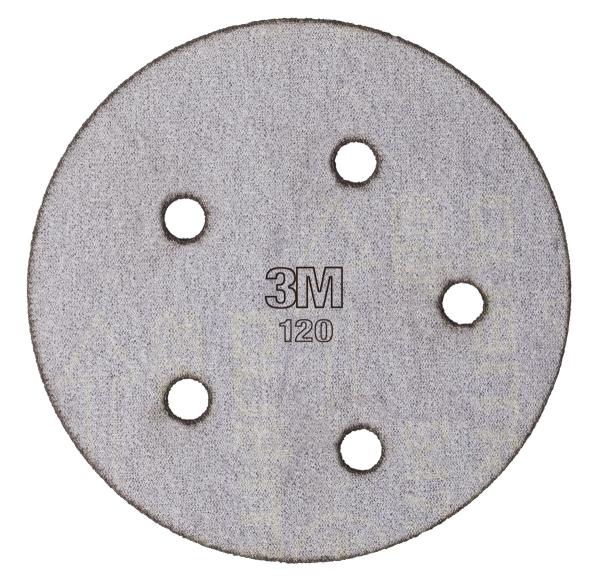 3M™ Cubitron™ II Hookit™ Gewebeschleifscheibe 947A, 125 mm, 120+, 5-fach gelocht