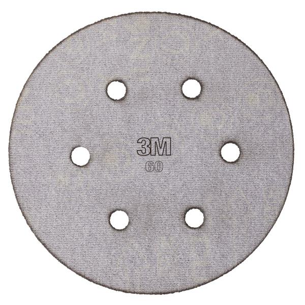 3M™ Cubitron™ II Hookit™ Gewebeschleifscheibe 947A, 150 mm, 60+, 6-fach gelocht