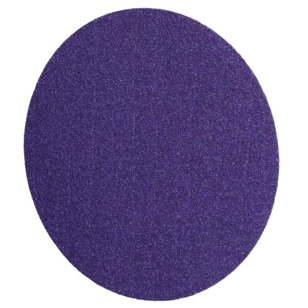 3M™ Cubitron™ II Hookit™ Papierscheibe 732U, 80+ C-weight, 150 mm x NH,  ungelocht, 50/Carton, 250 ea/Case