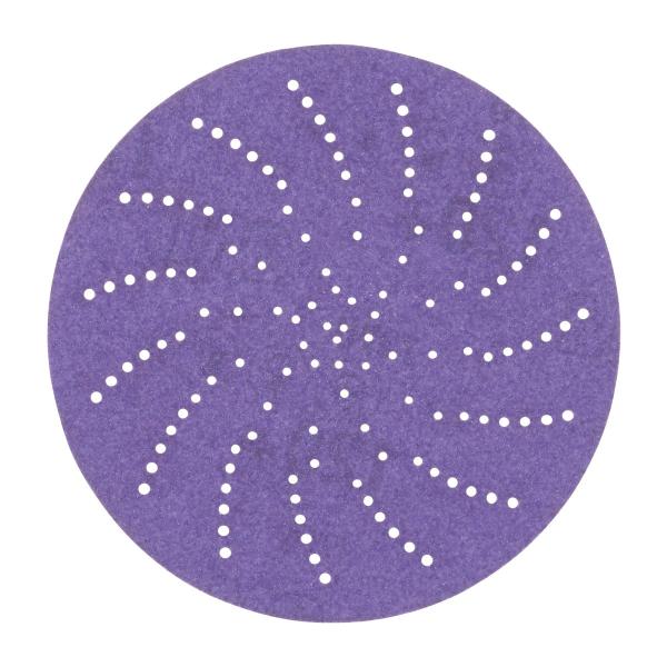 3M™ Cubitron™ II Hookit™ Schleifscheibe 737U, 125 mm, Multihole, 120+, 31367