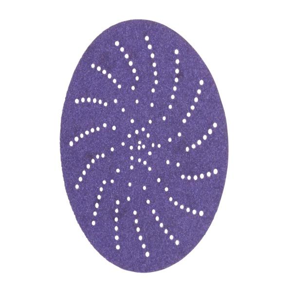 3M™ Cubitron™ II Hookit™ Schleifscheibe 737U, 125 mm, Multihole, 80+, 31366