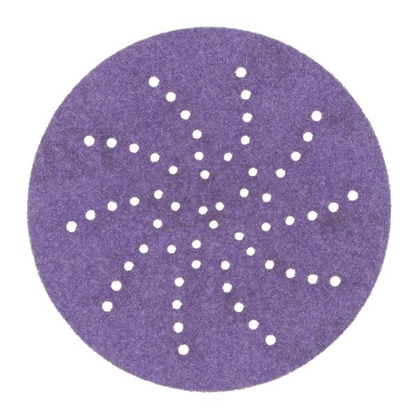 3M™ Cubitron™ II Hookit™ Schleifscheibe 737U, 90 mm, Multihole, 220+, 51614