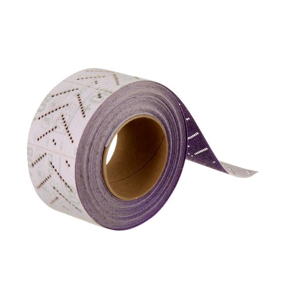 3M™ Cubitron™ II Hookit™ Schleifstreifen 737U auf Rolle, 70 mm x 12 m, Multihole, 80+, 51430