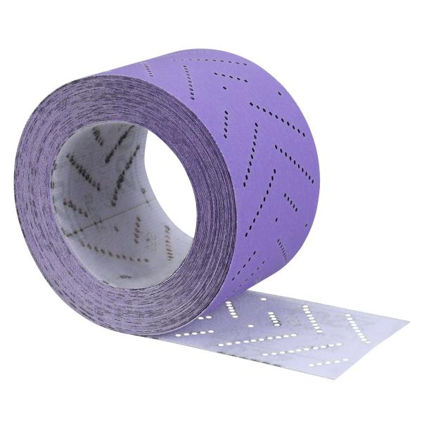 3M™ Cubitron™ II Hookit™ Schleifstreifen 737U auf Rolle, 80 mm x 12 m, 220+, 35505