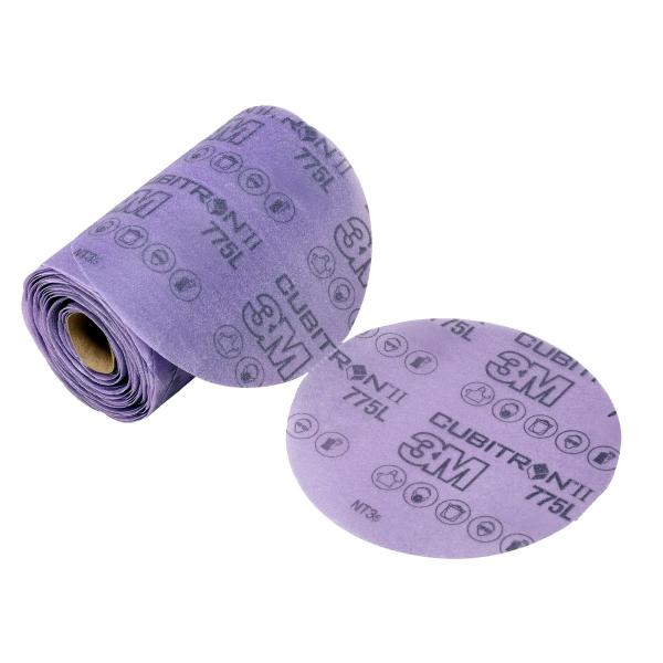 3M™ Cubitron™ II Stikit™ Schleifblüten 775L, 600+ 3MIL, 150 mm, Linered, 600Z