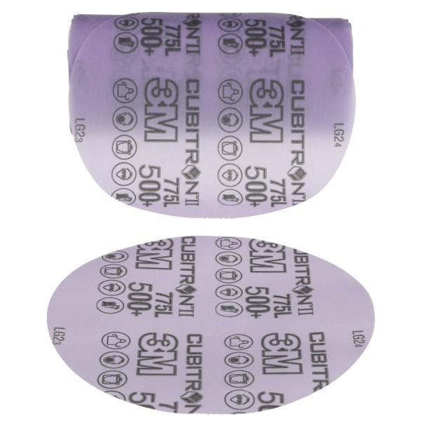3M™ Cubitron™ II Stikit™ Schleifblüten 775L, 500+ 3MIL, 125 mm, Linered, 500X
