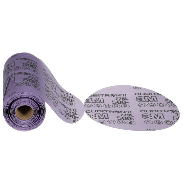 3M™ Cubitron™ II Stikit™ Schleifblüten 775L, 500+ 3MIL, 150 mm, Linered, 600Z