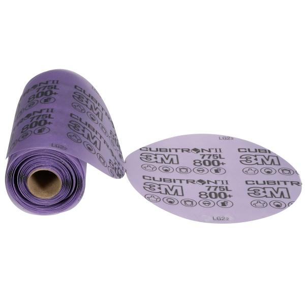 3M™ Cubitron™ II Stikit™ Schleifblüten 775L, 800+ 3MIL, 125 mm, Linered, 500