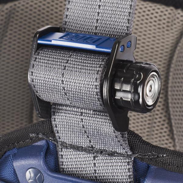 3M™ DBI-SALA® ExoFit NEX™ Kletter- und Arbeitsplatzpositionierungsgurt für die Öl- und Gasindustrie, grau, Größe XL, 1114018