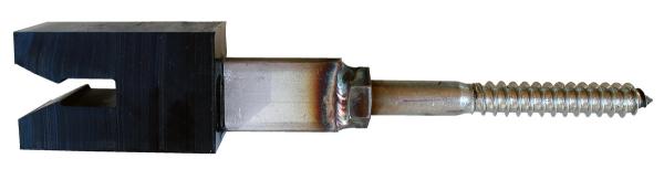 3M™ DBI-SALA® Lad-Saf™ Vertikales Sicherungssystem Seilführung für Holzmasten, verzinkter Stahl, 6100140