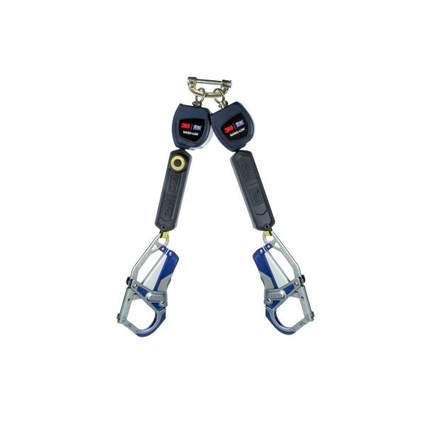 3M™ DBI-SALA® Nano-Lok™ Höhensicherungsgerät, Doppelstrang, Gurtband, 1,8 m, 3101718