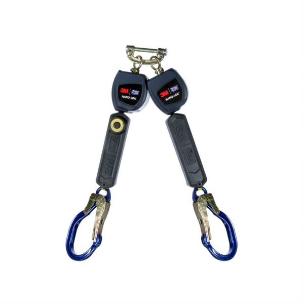 3M™ DBI-SALA® Nano-Lok™ Höhensicherungsgerät, Doppelstrang, Gurtband, 1,8 m, 3101719