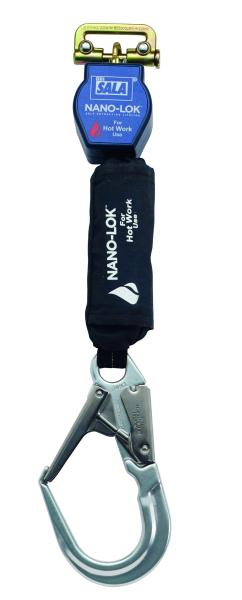 3M™ DBI-SALA® Nano-Lok™ Höhensicherungsgerät für Arbeiten in heißen Umgebungen, Gewebe, Einzelstrang, Gurtband, 2,0 m, 3101522