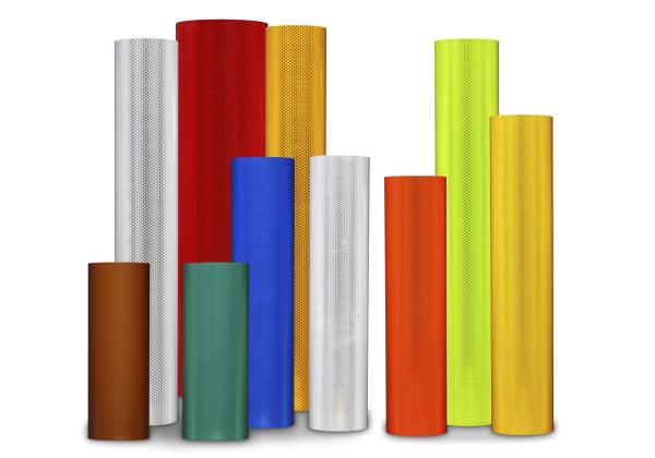 3M™ Diamond Grade™ DG³ Prismatische Reflexfolie für Digitaldruck 4091 UDS, gelb, 1220 mm x 45.7 m, 1 Rolle/Karton