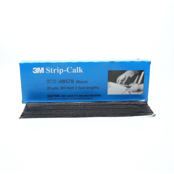 3M™ Dichtstreifen, Schwarz, 6 mm x 30,5 cm, 08578