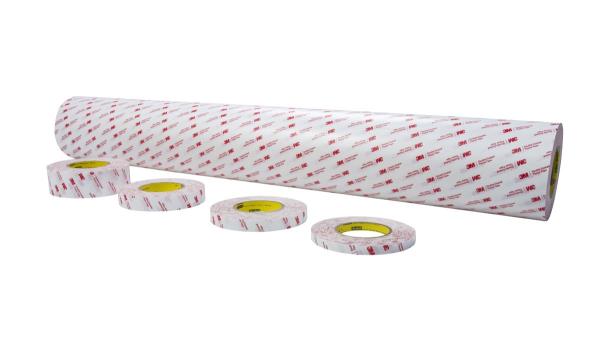 3M™ Doppelseitiges Klebeband mit Papiervlies-Träger 56212, Transparent, 1200 mm x 100 m