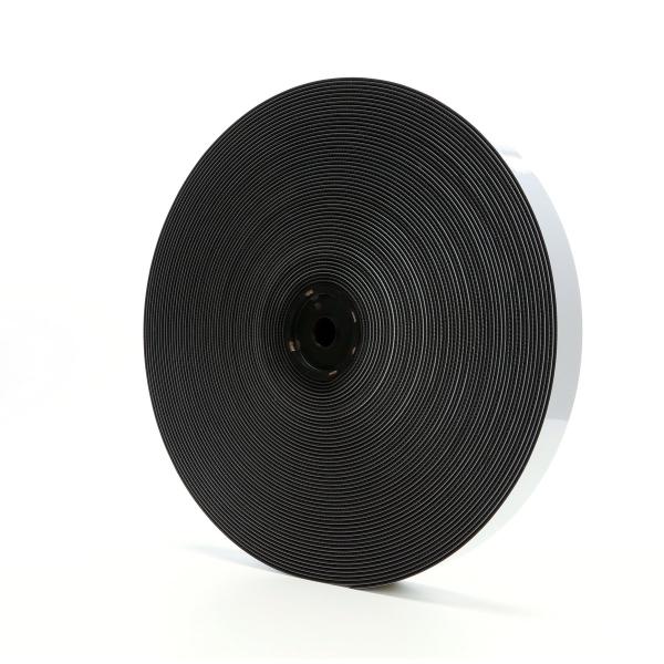 3M™ Dual Lock™ Flexibler Druckverschluss SJ3542, Schwarz, 25 mm x 45.7 m, 5.7 mm, 26 Köpfe/cm², Innenbereich