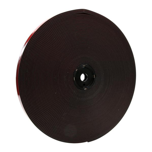 3M™ Dual Lock™ Flexibler Druckverschluss SJ3870, Schwarz, 25 mm x 41 m, 6.1 mm, 40 Köpfe/cm², Außenbereich, Blister