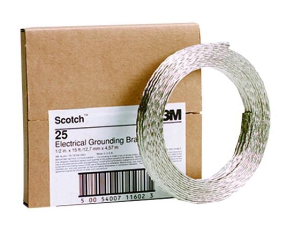 3M™ E-CU25 Abschirmschlauch, Kupfer-verzinnt, 25 mm², 50 m