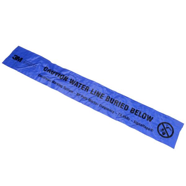 3M™ Electronic Marking System (EMS) Warnmarkierungsband 7903-XT, blau, 152 mm, Wasser, 152 m, 1 Packung/Verpackungseinheit