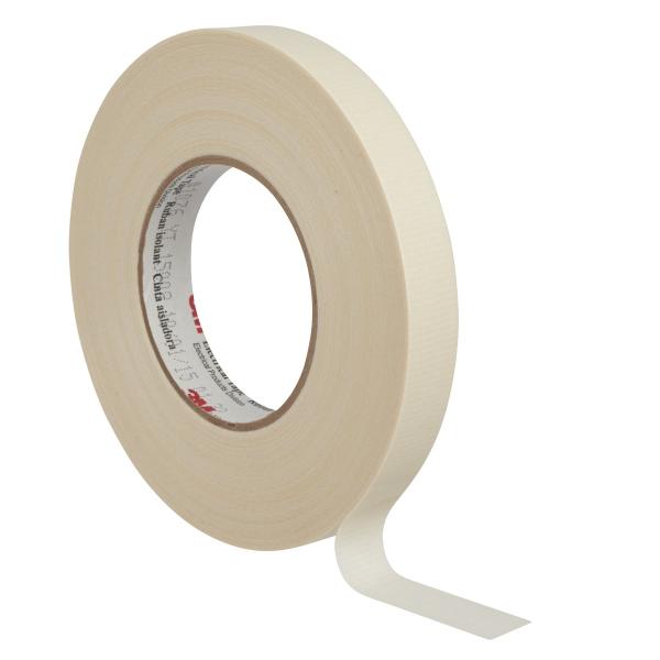 3M™ ET 1076 Papierband, MC12, glasfaserverstärkt, Weiß, 19 mm x 55 m x 0.23 mm
