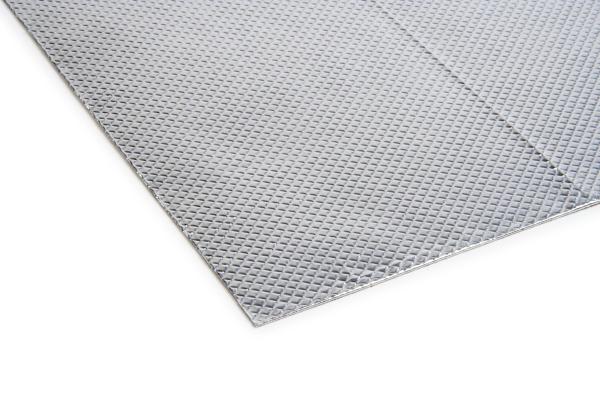 3M™ ET 1267 Aluminiumfolie, geprägt, mit nicht-leitfähigem Kleber, Aluminium, 584 mm x 16.5 m x 0.13 mm