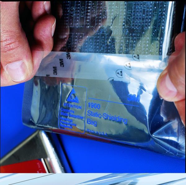 3M™ ET 40PR Polyesterfolie, antistatisch, bedruckt, Transparent, 609 mm x 66 m x 0.06 mm