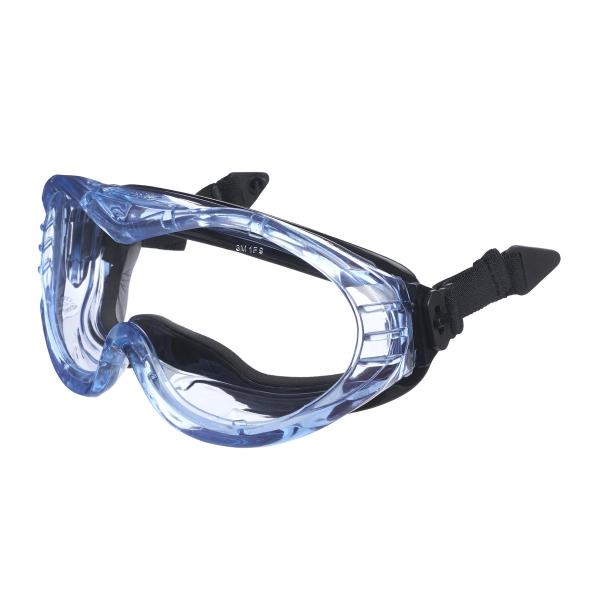 3M™ Fahrenheit™ Vollsicht-Schutzbrille, Helmversion, Schaumstoffrahmen, abgedichtet, Anti-Fog-Beschichtung, transparente Azetatscheibe, 71360-00017, 10 pro Packung