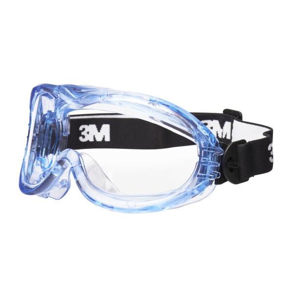 3M™ Fahrenheit™ Vollsicht-Schutzbrille, indirekte Belüftung, Antikratz-/Anti-Fog-Beschichtung, transparente Polycarbonatscheibe, 71360-00011, 10 pro Packung