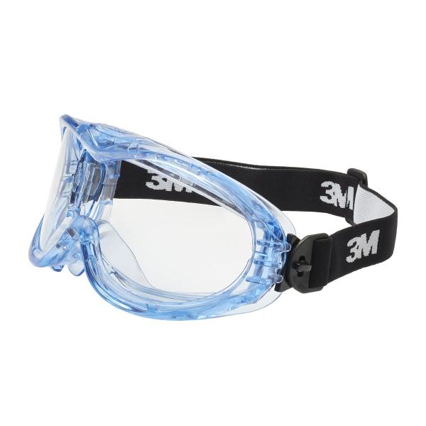 3M™ Fahrenheit™ Vollsicht-Schutzbrille, indirekte Belüftung, Antikratz-Beschichtung, transparente Polycarbonatscheibe, 71360-00012, 10 pro Packung