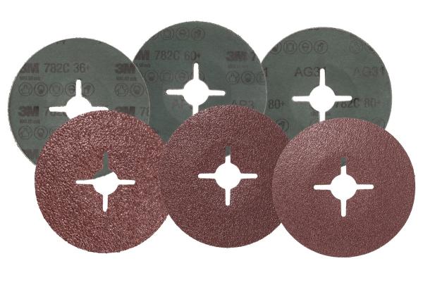 3M™ Fiberscheibe 782C, 125 mm x 22 mm, 36+