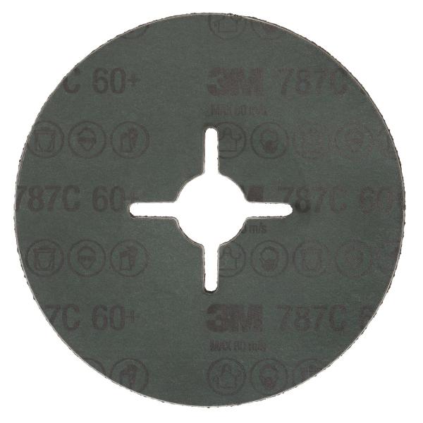 3M™ Fiberscheibe 787C, 125 mm x 22 mm, 60+