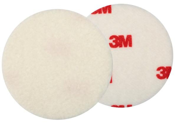 3M™ Finesse-it™ Polierfilz, rot/weiß, 76,2 mm, hart