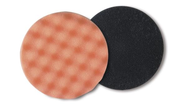 3M™ Finesse-it™ Polierschaumpad, orange, 133 mm, genoppt