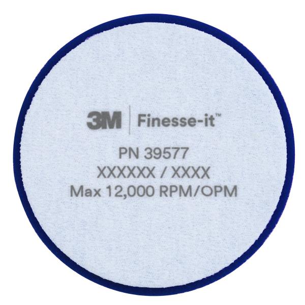 3M™ Finesse-it™ Premium Schaumpolierpad, 39577, Blue, 82 mm, Convolute