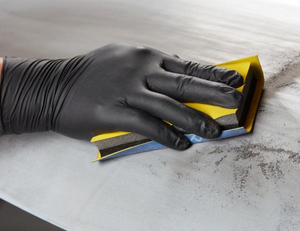 3M™ Flexible Grip Schleifstreifen, 139 mm x 114 mm, perforiert auf Rolle à 20 Streifen, P1200, 35114