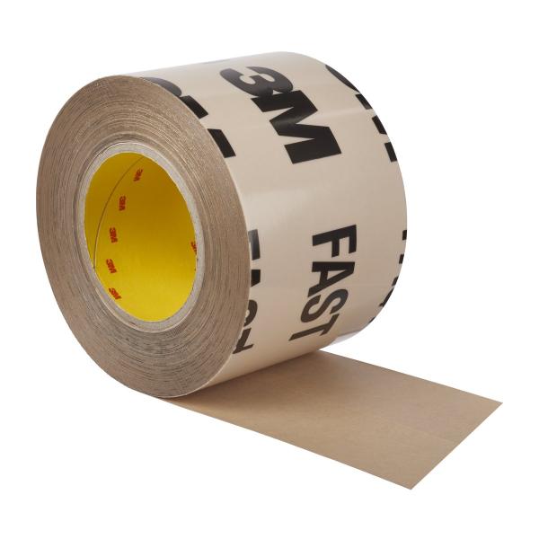 3M™ Flexibles Dehnbares Dichtband mit geteiltem Schutzpapier 8067E FAST-F, Braun, 100 mm x 25 m, 0.25 mm, 50/50 Split