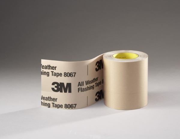 3M™ Flexibles Dehnbares Dichtband mit geteiltem Schutzpapier 8067E FAST-F, Braun, 200 mm x 25 m, 0.25 mm, 50/50 Split