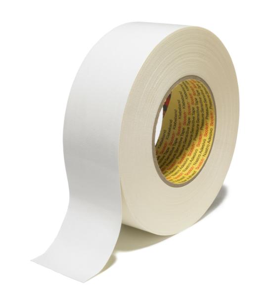3M™ Gewebeklebeband 389, Weiß, 25 mm x 50 m, 0.26 mm