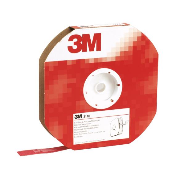 3M™ Gewebeschleifrolle 314D, 50 mm x 25 m, P80