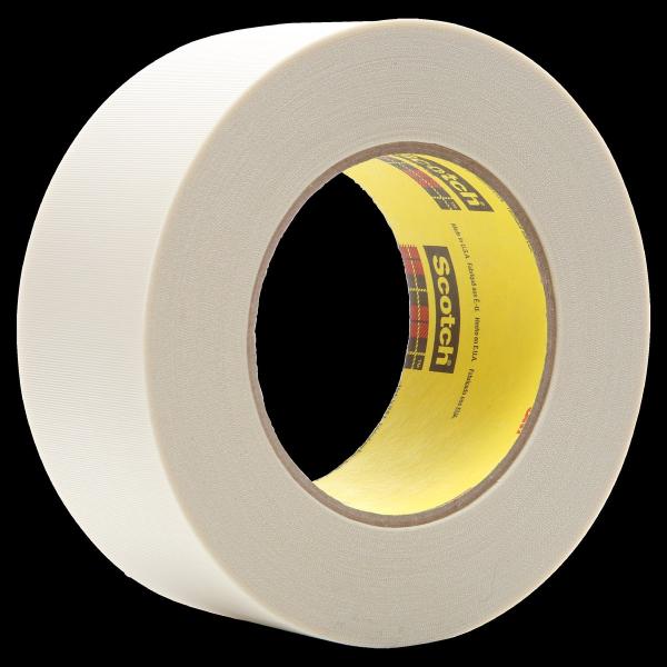3M™ Glasgewebe-Klebeband 361, Weiß, 254 mm x 55 m, 0.17 mm