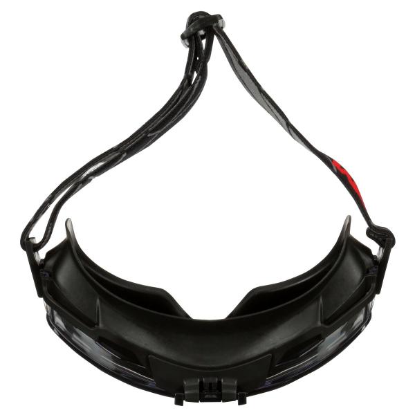 3M™ GoggleGear™ 6000 Vollsicht-Schutzbrille, Scotchgard™ Anti-Fog-/Antikratz-Beschichtung (K&N), transparente Scheibe, mit klappbarer grauer Scheibe Schutzstufe IR 5.0, GG6001SGAF-IR5, 10 pro Packung