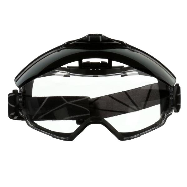 3M™ GoggleGear™ 6000 Vollsicht-Schutzbrille, Scotchgard™ Anti-Fog-/Antikratz-Beschichtung (K&N), transparente Scheibe, mit klappbarer grauer Scheibe Schutzstufe IR 5.0, GG6001SGAF-IR5, 10 pro Packung