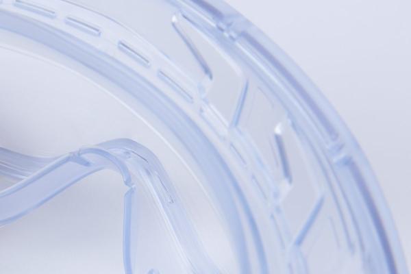 3M™ GoggleGear™ Vollsicht-Schutzbrille der Serie 3000, PVC-Schutzummantelung, transparentes Anti-Fog-Acetatglas, Neopren-Kopfbebänderung, GG3201-AAF EU